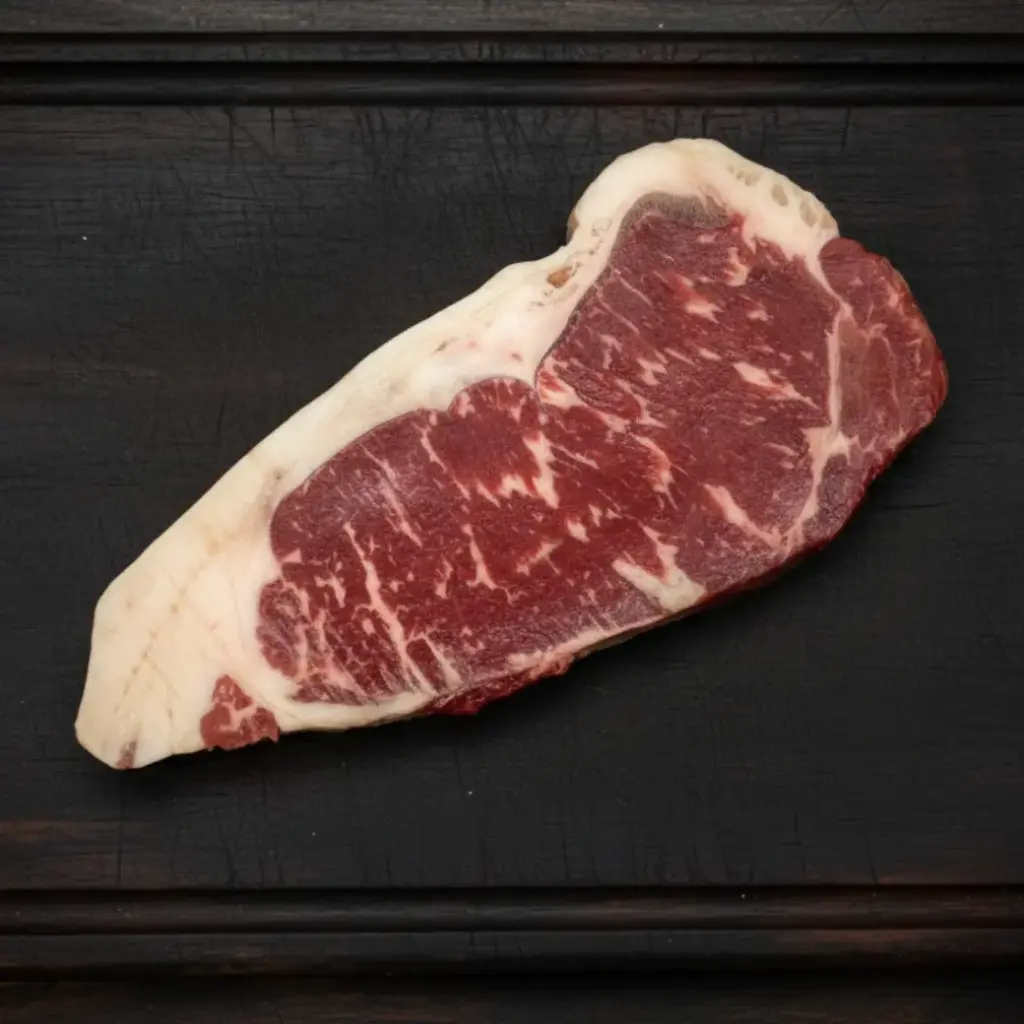 [BA007112] Ebony Australian Grain Fed 270 Days MBS4+ Striploin Steak (381 - 400g)