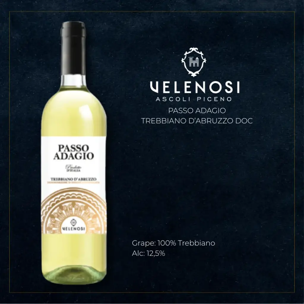 [BEV027] Velenosi - Passo Adagio Trebbiano D'Abruzzo DOC