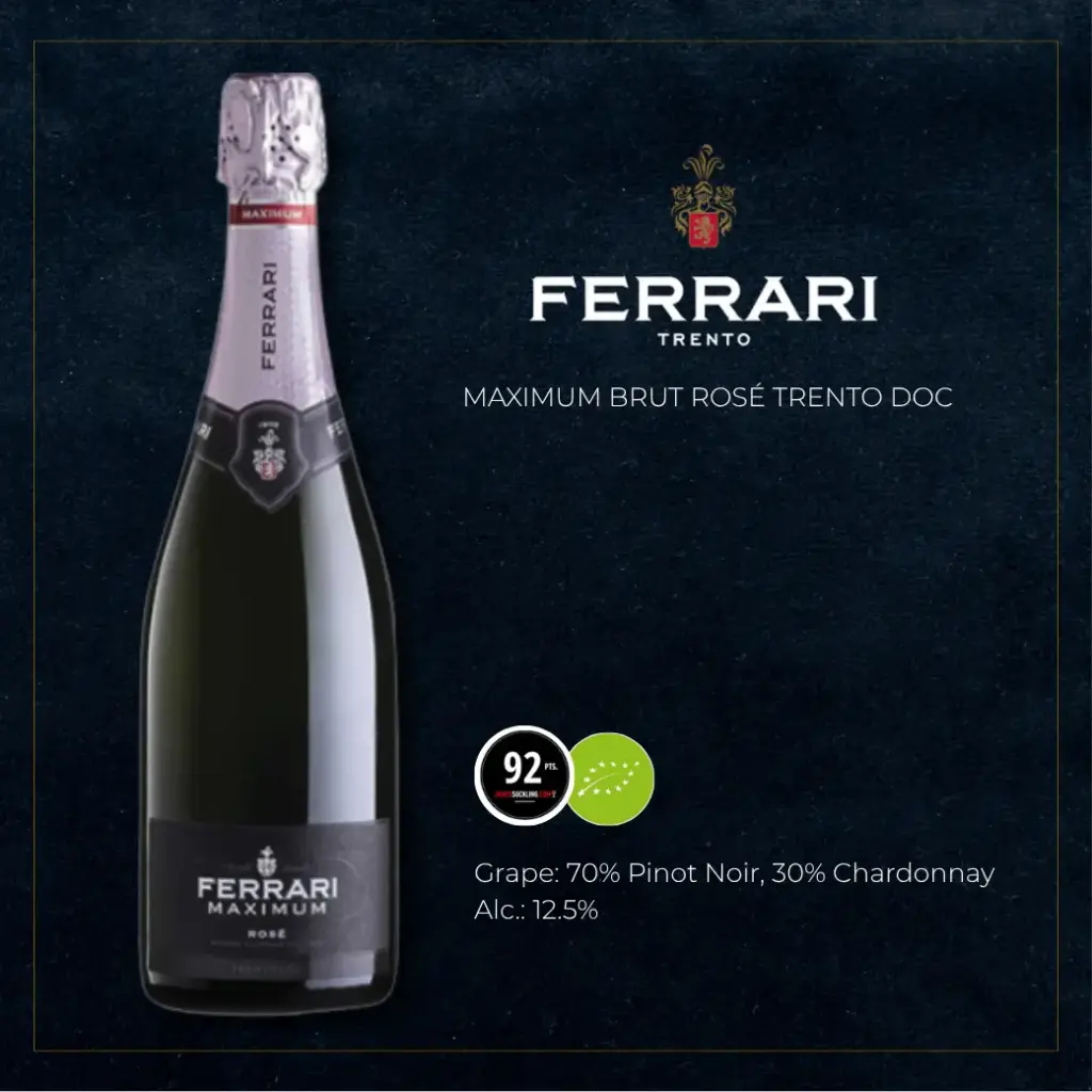 Ferrari Maximum Brut Rosè Trento DOC