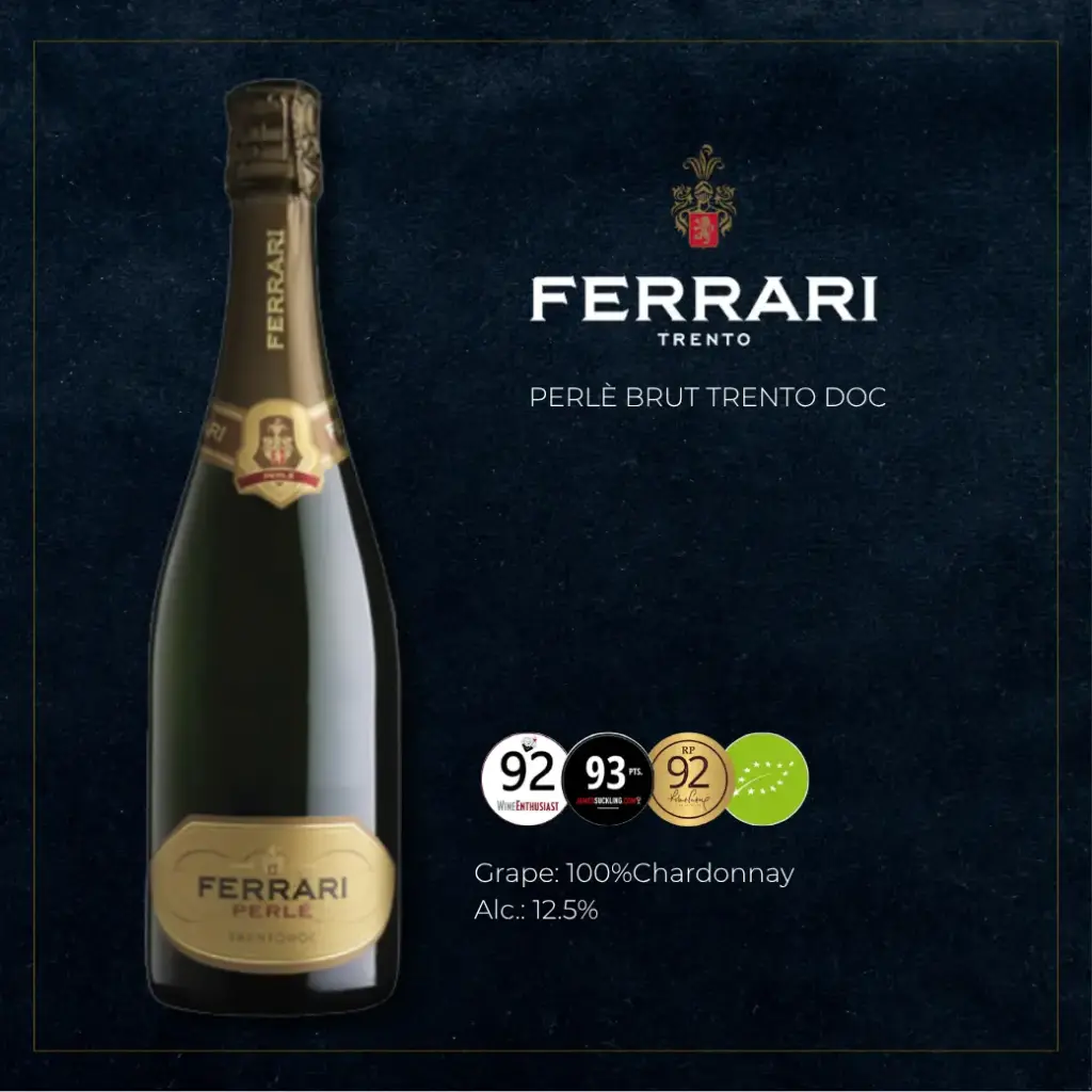 Ferrari Perlè Brut Trento DOC
