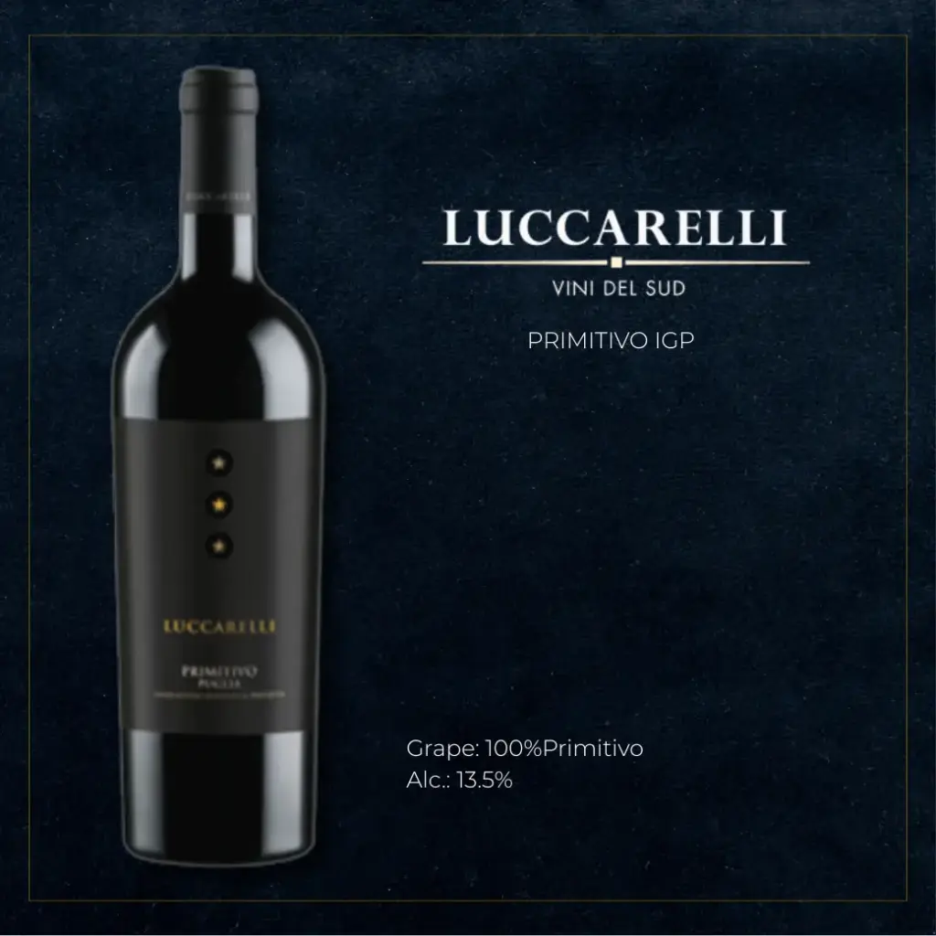 [BEV021] Luccarelli - Primitivo IGP