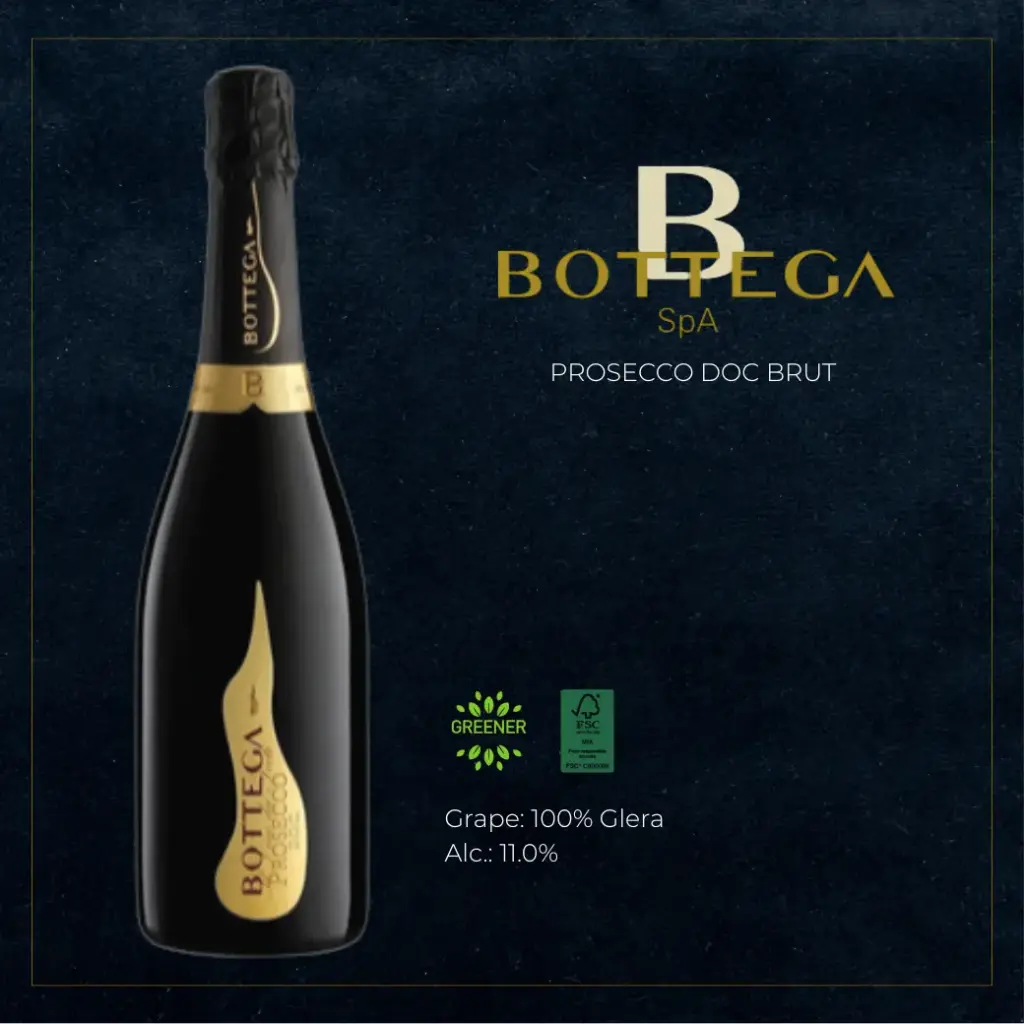 [BEV009] Bottega - Prosecco DOC Brut