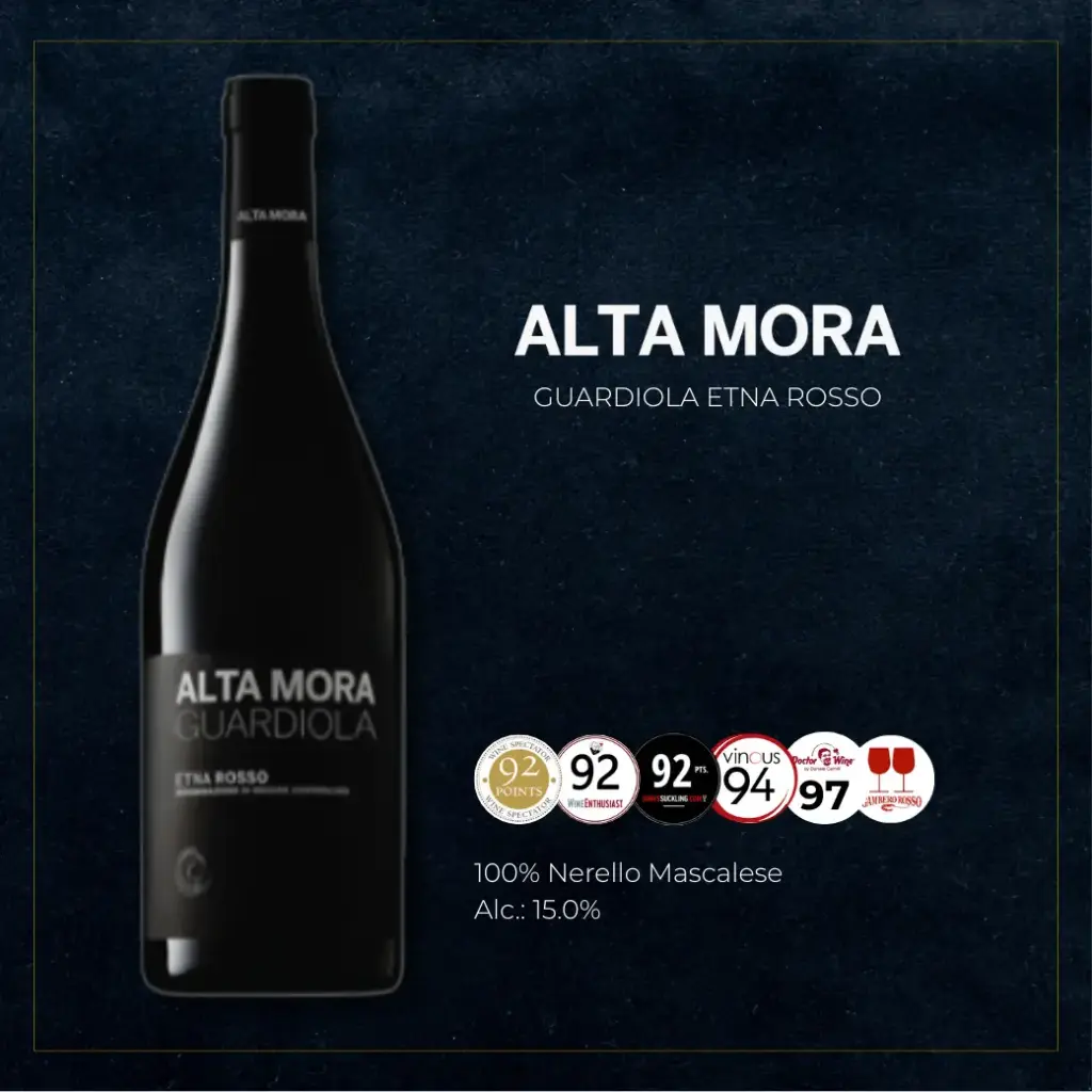 [BEV003] Alta Mora - Guardiola Etna Rosso DOC