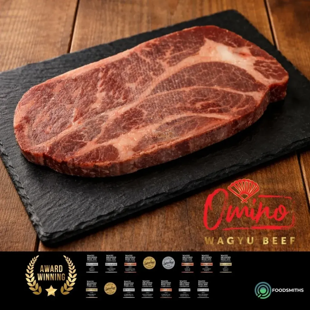 Omino Australian Wagyu Chuck Eye Roll MB6-7 Steak