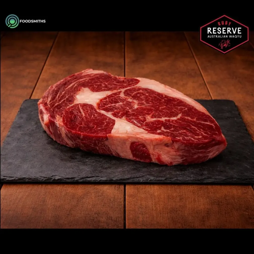 [BA059107] Ruby Reserve Australian Wagyu Ribeye MB4-5 Steak (241 - 260g)