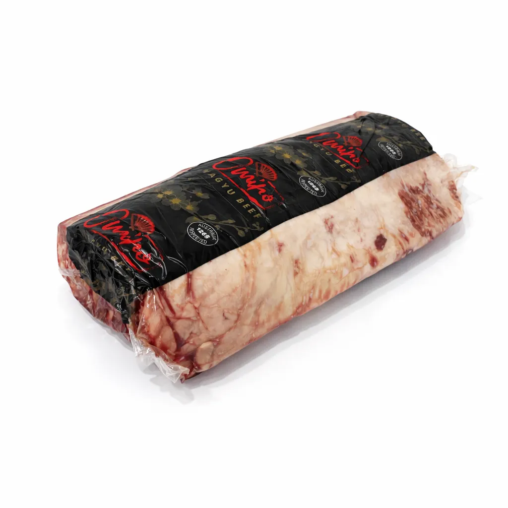 [CBA039-650] Omino Australian Wagyu Striploin MB6-7 Full Block (6.5kg)