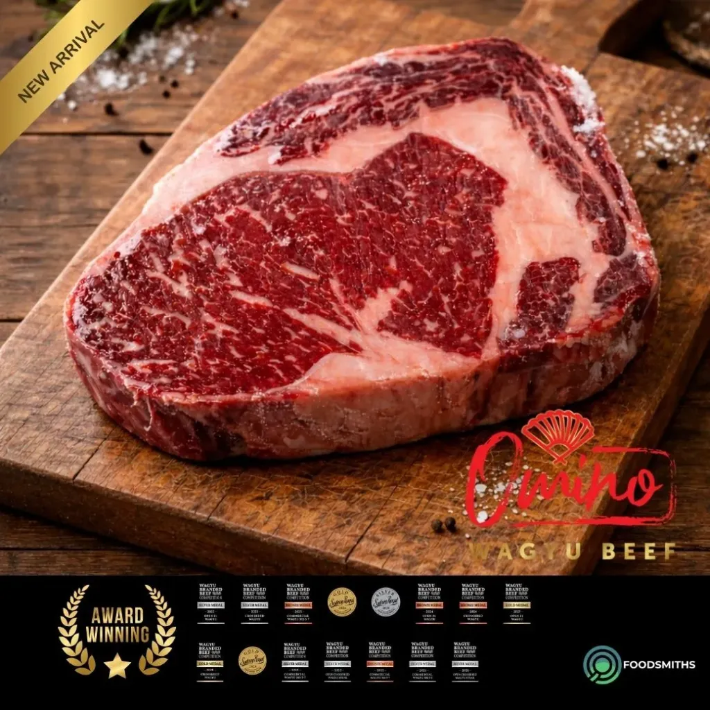Omino Australian Wagyu Ribeye MB6-7 Steak