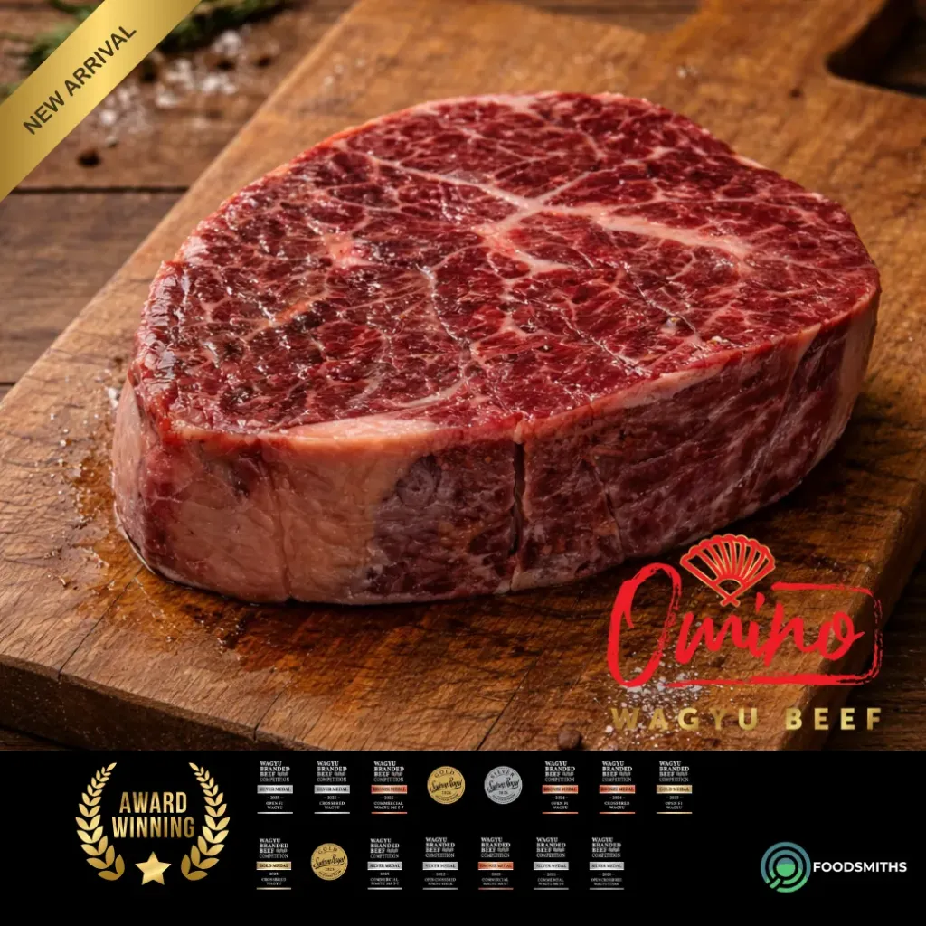 Omino Australian Wagyu Tenderloin MB6-7 Steak