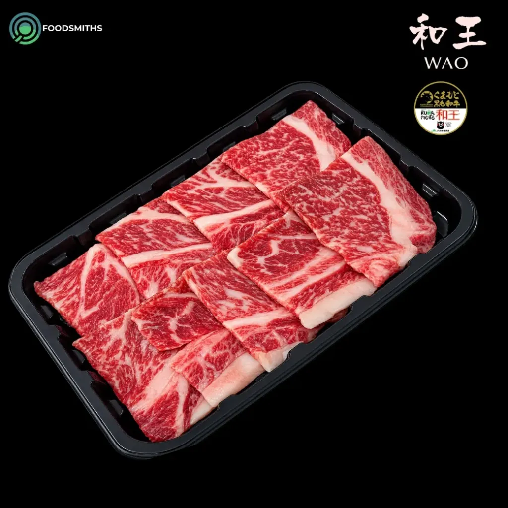 Wao Wagyu A5 Striploin Yakiniku 150g/pack