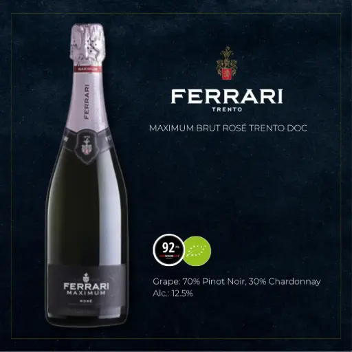 [BEV018] Ferrari Maximum Brut Rosè Trento DOC