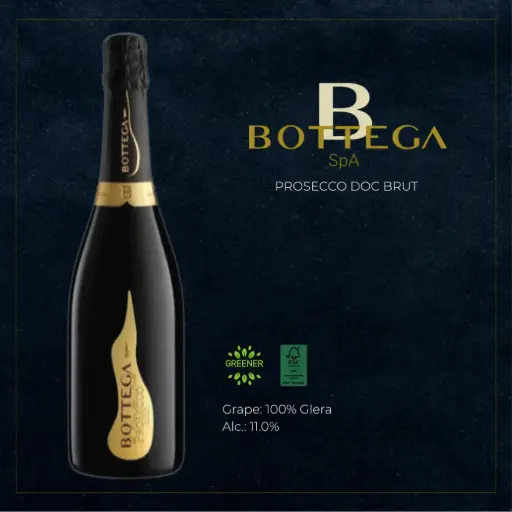 [BEV009] Bottega - Prosecco DOC Brut